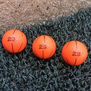 Michael Jordan Golf Balls #23, Orange - Never Hit
